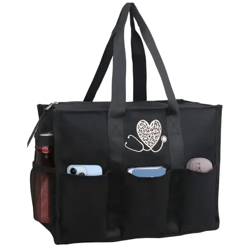 ABAMERICA waterproof canvas nurse bag with stand-alone design and customizable patch